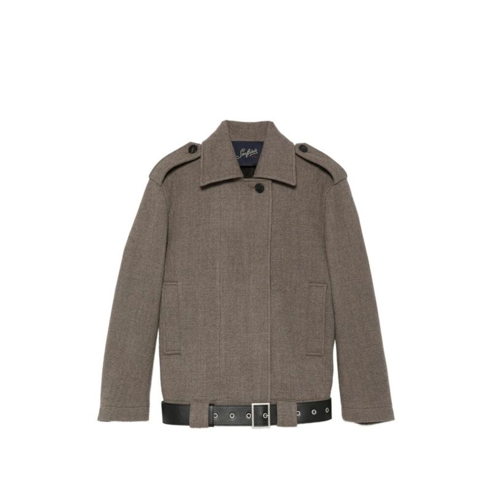 Seafarer Brown Coats - Military Coats Women